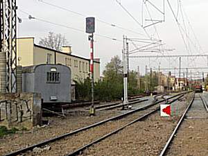Pohled do prostoru st. V. (Maringotka) - Foto ze 17. 4. 2007